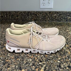 On Running Women's Tan Athletic Shoes size 10